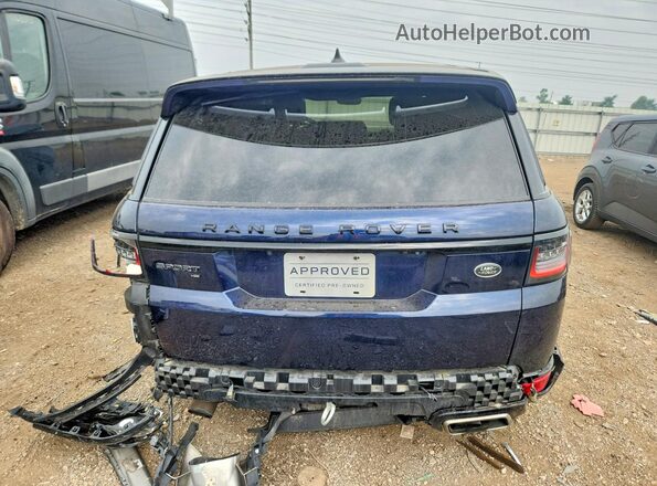 SALWR2SU0LA883004 2020 LAND ROVER RANGE Blue Հետևի տեսք