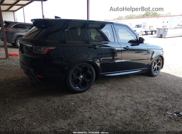 SALWR2SU0LA897775 2020 LAND ROVER RANGE ROVER SPORT Black Задня права чверть