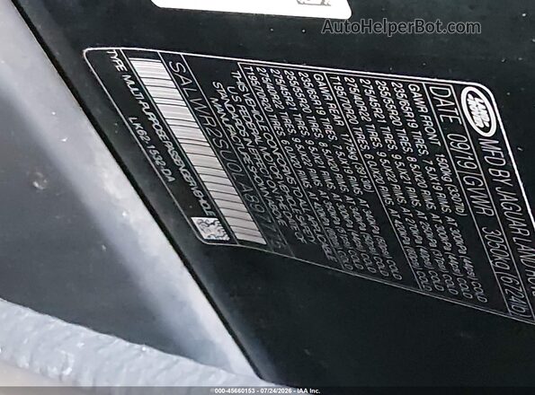 SALWR2SU0LA897775 2020 LAND ROVER RANGE ROVER SPORT Black Вид підкапотного простору