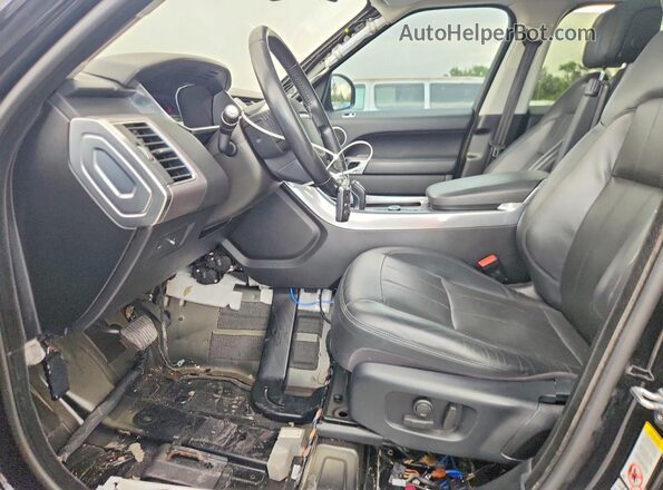 SALWR2SU1LA895386 2020 LAND ROVER RANGE Black წინა სალონის ხედი