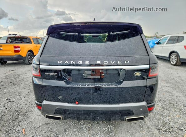 SALWR2SU1LA895386 2020 LAND ROVER RANGE Black უკანა ხედი