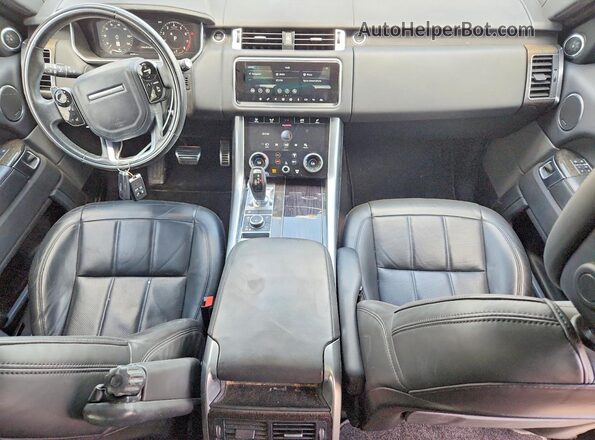 SALWR2SU1MA758630 2021 LAND ROVER RANGE White Widok deski rozdzielczej
