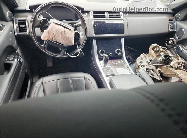 SALWR2SU1NA244231 2022 LAND ROVER RANGE Black Вид панелі приладів