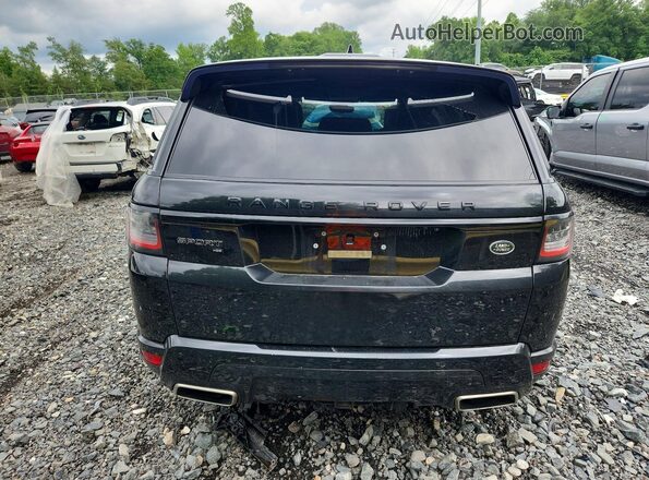 SALWR2SU1NA244231 2022 LAND ROVER RANGE Black Вид ззаду