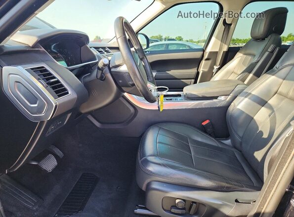 SALWR2SU2LA706700 2020 LAND ROVER RANGE Black Front interior view