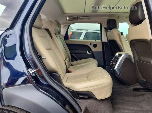 SALWR2SU2NA215269 2022 LAND ROVER RANGE Черный Вид задней части салона