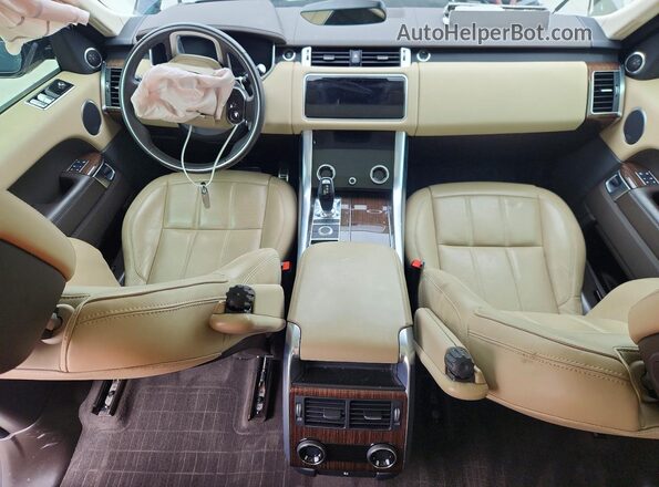 SALWR2SU2NA215269 2022 LAND ROVER RANGE Черный Вид панели приборов