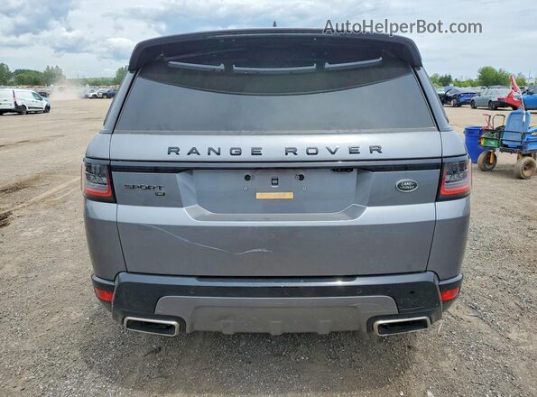 SALWR2SU3NA208802 2022 LAND ROVER RANGE Gray Вид ззаду