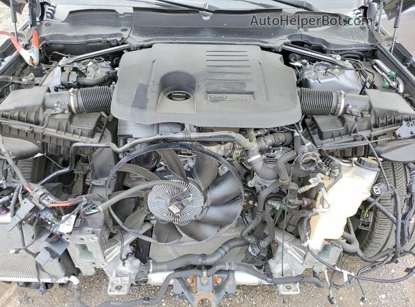 SALWR2SU3NA208802 2022 LAND ROVER RANGE Gray Вид підкапотного простору