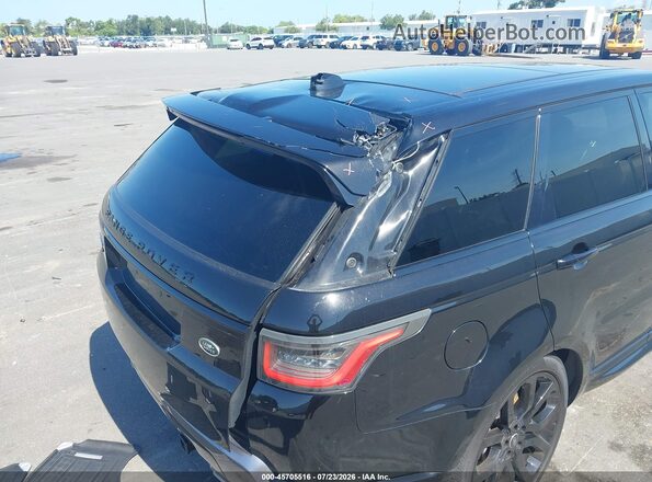 SALWR2SU4LA876556 2020 LAND ROVER RANGE ROVER SPORT Black Widok z przodu