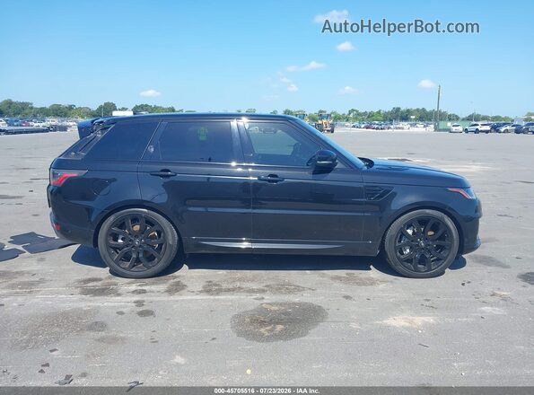 SALWR2SU4LA876556 2020 LAND ROVER RANGE ROVER SPORT Black Widok wnętrza z tyłu