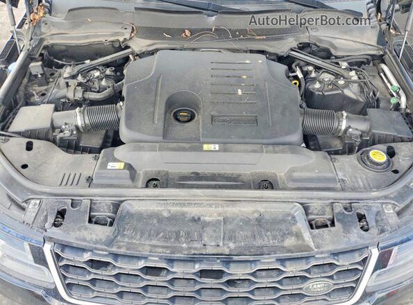 SALWR2SU5LA885332 2020 LAND ROVER RANGE Черный Вид подкапотного пространства
