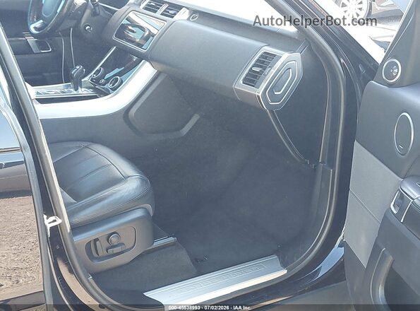 SALWR2SU5LA899263 2020 LAND ROVER RANGE ROVER SPORT Black წინა სალონის ხედი