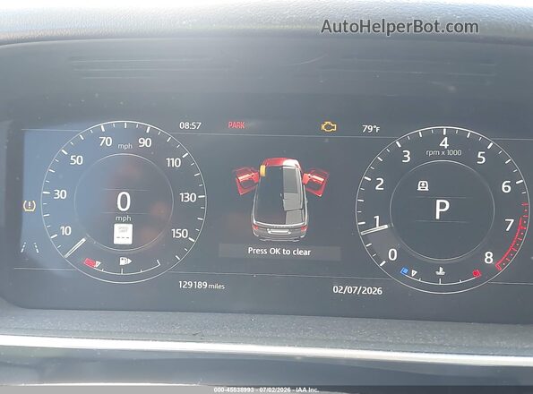 SALWR2SU5LA899263 2020 LAND ROVER RANGE ROVER SPORT Black უკანა სავარძლების ხედი