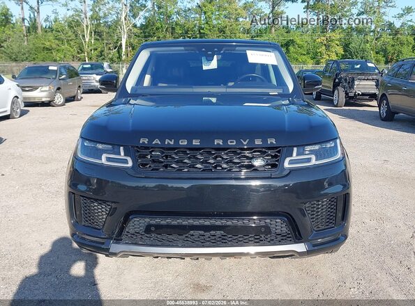 SALWR2SU5LA899263 2020 LAND ROVER RANGE ROVER SPORT Black უკანა სალონის ხედი