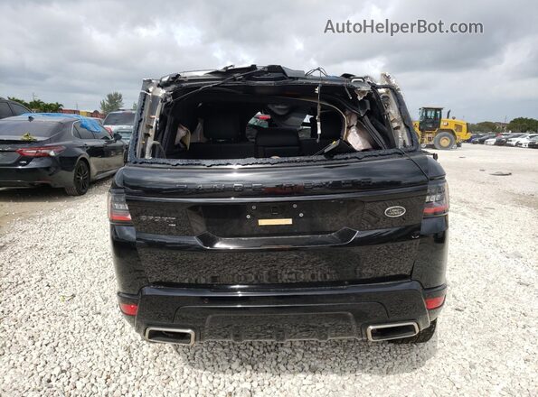SALWR2SU5MA761899 2021 LAND ROVER RANGE Black უკანა ხედი