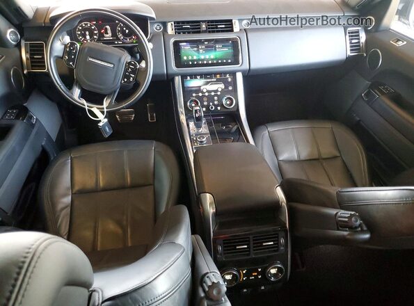 SALWR2SU5MA785815 2021 LAND ROVER RANGE Gray Vista del salpicadero