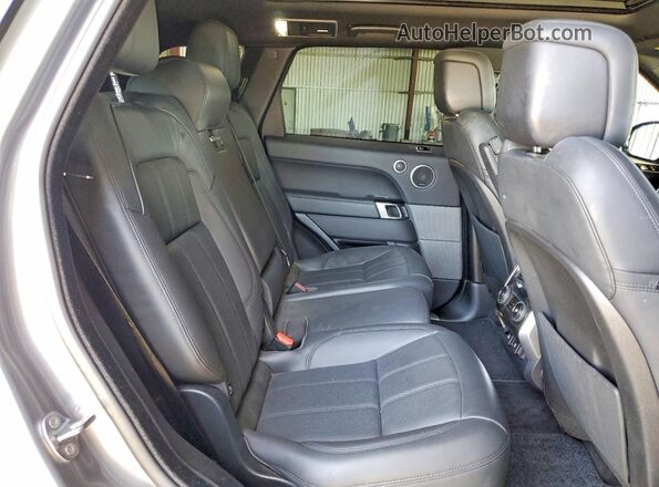 SALWR2SU5MA785815 2021 LAND ROVER RANGE Gray Vista interior trasera