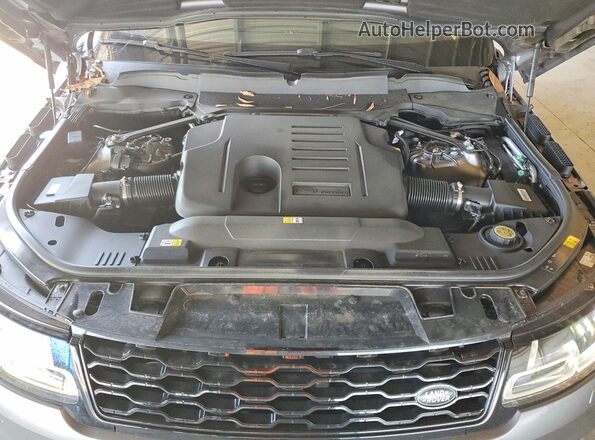 SALWR2SU5MA785815 2021 LAND ROVER RANGE Gray Vista del compartimento del motor