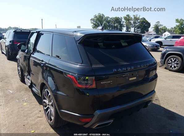 SALWR2SU5NA213368 2022 LAND ROVER RANGE ROVER SPORT Black Rear left