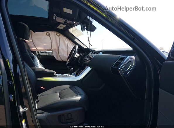 SALWR2SU5NA213368 2022 LAND ROVER RANGE ROVER SPORT Black Front interior view
