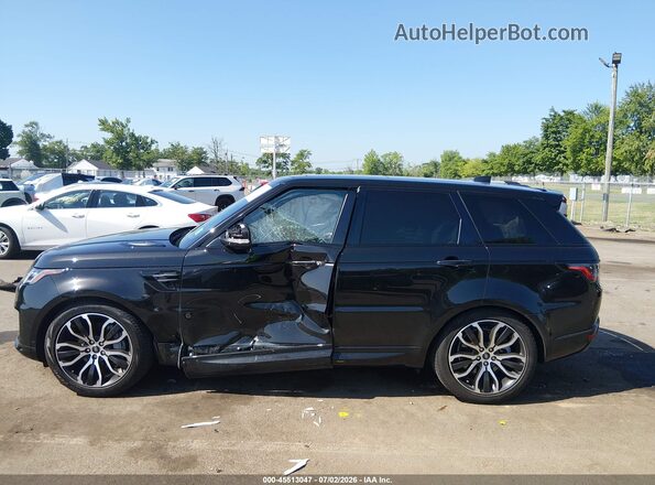 SALWR2SU5NA213368 2022 LAND ROVER RANGE ROVER SPORT Black Front view