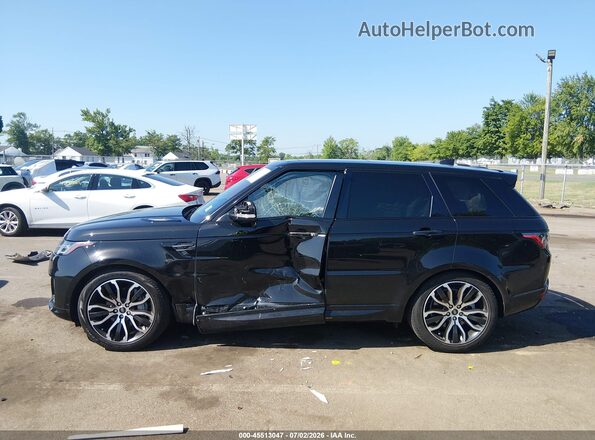 SALWR2SU5NA213368 2022 LAND ROVER RANGE ROVER SPORT Black 360 interior view