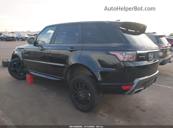 SALWR2SU6LA720065 2020 LAND ROVER RANGE ROVER SPORT Black Задня ліва чверть