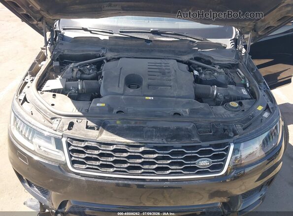 SALWR2SU6LA720065 2020 LAND ROVER RANGE ROVER SPORT Black Вид ззаду