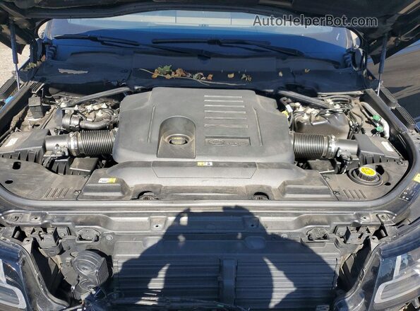 SALWR2SU8LA712209 2020 LAND ROVER RANGE Black Vista del compartimento del motor