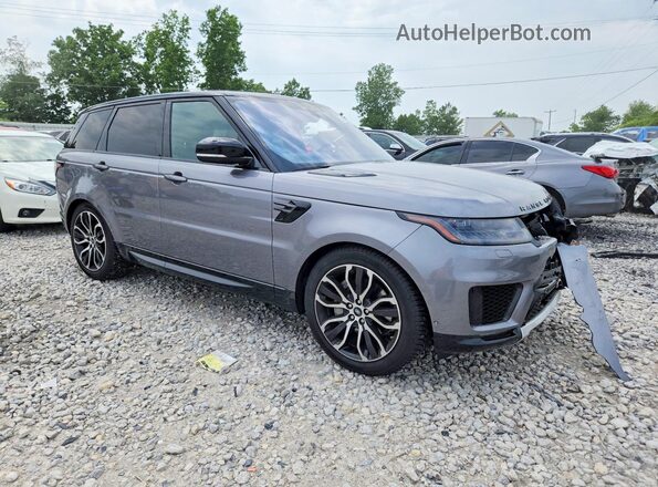 SALWR2SU8MA771293 2021 LAND ROVER RANGE Gray Przód prawy