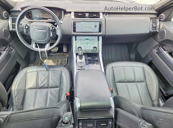 SALWR2SU8MA771293 2021 LAND ROVER RANGE Gray Widok deski rozdzielczej