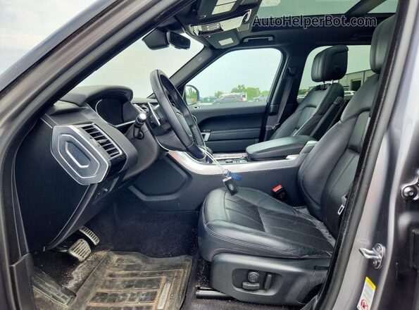 SALWR2SU8MA771293 2021 LAND ROVER RANGE Gray Widok wnętrza z przodu