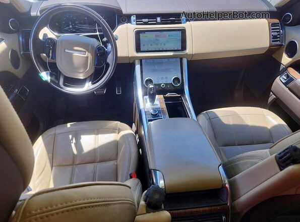 SALWR2SU9MA778608 2021 LAND ROVER RANGE White Vista del salpicadero
