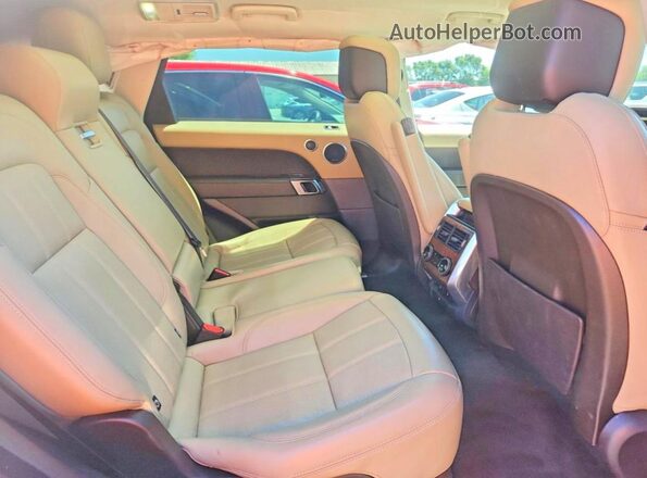 SALWR2SU9MA778608 2021 LAND ROVER RANGE White Vista interior trasera