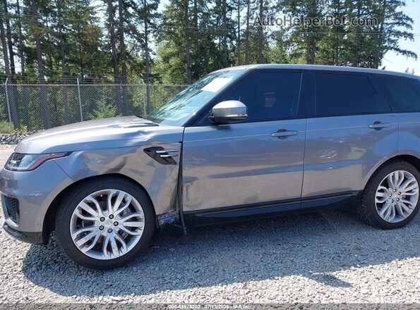 SALWR2SUXLA891773 2020 LAND ROVER RANGE ROVER SPORT Gray Front view