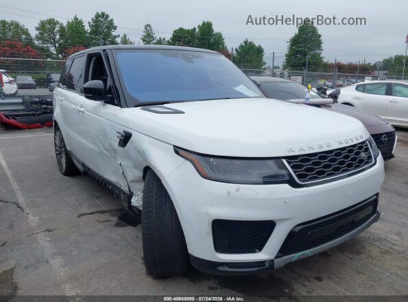 SALWR2SUXLA896407 2020 LAND ROVER RANGE ROVER SPORT White Vista interior trasera
