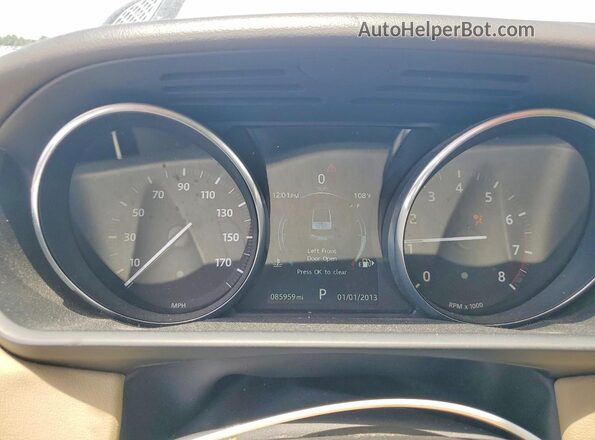 SALWR2VF0GA546853 2016 LAND ROVER RANGE White Instrument cluster view