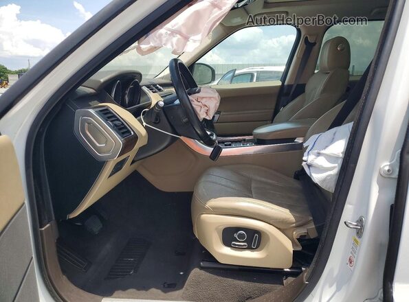 SALWR2VF0GA546853 2016 LAND ROVER RANGE White Front interior view