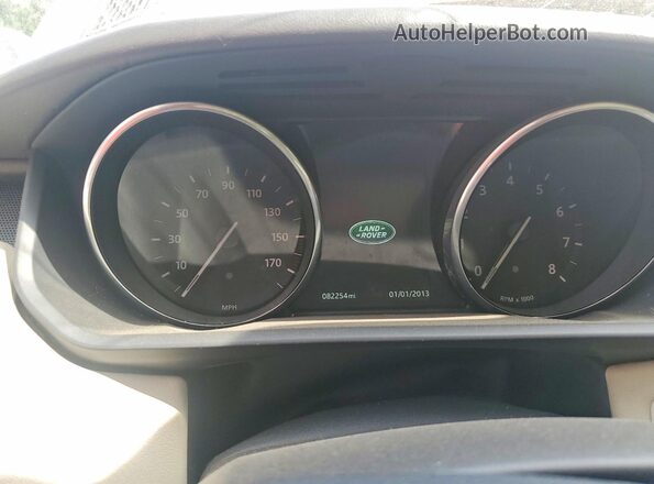 SALWR2VF0GA565662 2016 LAND ROVER RANGE Золотой Вид щитка приборов