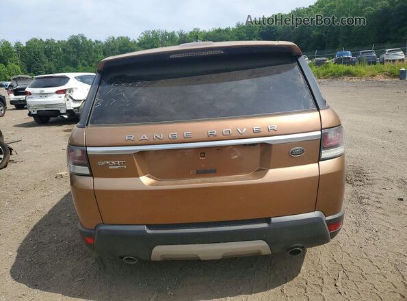SALWR2VF0GA565662 2016 LAND ROVER RANGE Золотой Вид сзади