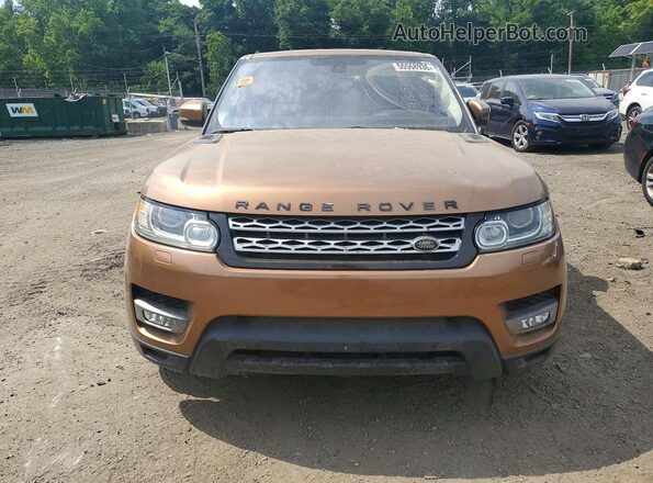 SALWR2VF0GA565662 2016 LAND ROVER RANGE Золотой Вид спереди