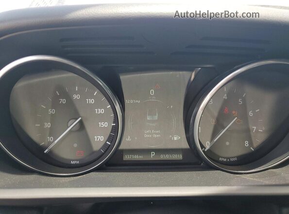 SALWR2VF1GA573446 2016 LAND ROVER RANGE White ხელსაწყოთა პანელის ხედი