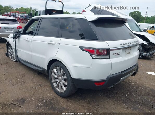 SALWR2VF2GA545543 2016 LAND ROVER RANGE ROVER SPORT White Rear left