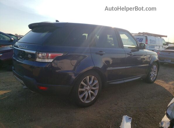 SALWR2VF2GA547387 2016 LAND ROVER RANGE Blue Задня права чверть