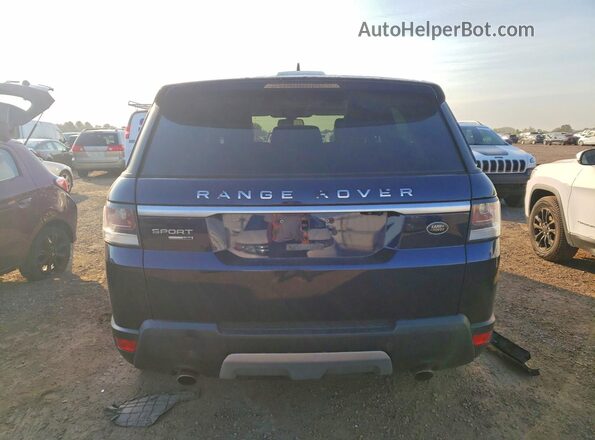 SALWR2VF2GA547387 2016 LAND ROVER RANGE Blue Вид ззаду