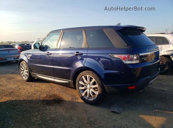 SALWR2VF2GA547387 2016 LAND ROVER RANGE Blue Задня ліва чверть