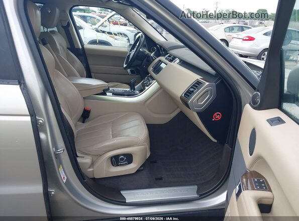 SALWR2VF2GA578574 2016 LAND ROVER RANGE ROVER SPORT Silver Вид салону спереду