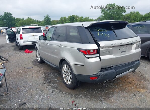 SALWR2VF2GA578574 2016 LAND ROVER RANGE ROVER SPORT Silver Задня ліва чверть