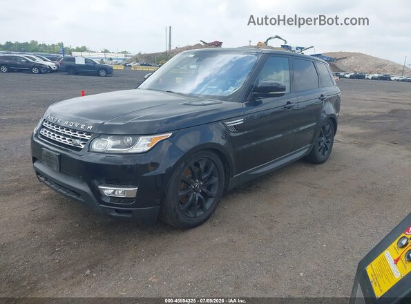 SALWR2VF2GA638532 2016 LAND ROVER RANGE ROVER SPORT Black Przód lewy